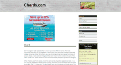 Desktop Screenshot of chards.com